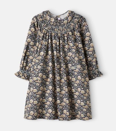 La Coqueta La Coqueta Margot floral smocked cotton dress