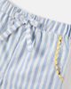 La Coqueta La Coqueta Miranda striped cotton shorts - 3