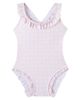 La Coqueta La Coqueta Opal floral ruffled swimsuit - 1