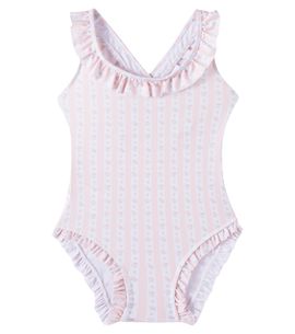 La Coqueta La Coqueta Opal floral ruffled swimsuit