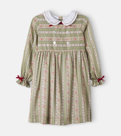 La Coqueta La Coqueta Provenza bow-detail floral cotton dress