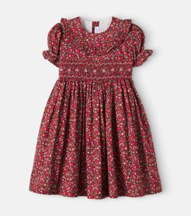 La Coqueta La Coqueta Silvana smocked floral cotton dress
