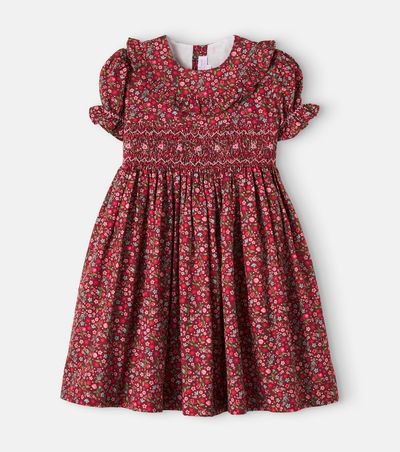 La Coqueta La Coqueta Silvana smocked floral cotton dress