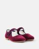 La Coqueta La Coqueta Velvet Mary Jane flats - 1