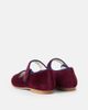 La Coqueta La Coqueta Velvet Mary Jane flats - 2