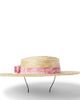 La Coqueta La Coqueta x Nicky Hilton Portia boater hat - 1