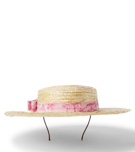 La Coqueta La Coqueta x Nicky Hilton Portia boater hat