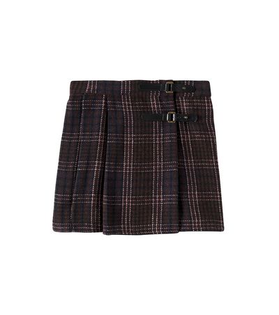 La Coqueta La Coqueta Zola checked skirt