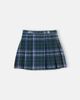 La Coqueta La Coqueta Zola cotton plaid skirt - 1