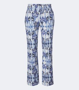 La DoubleJ La DoubleJ 24/7 printed cotton flared pants
