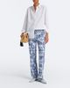 La DoubleJ La DoubleJ 24/7 printed cotton flared pants - 2