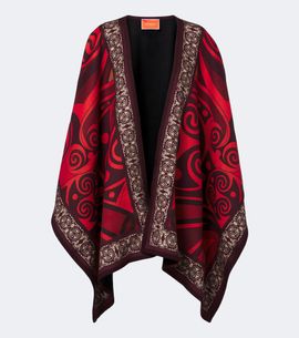 La DoubleJ La DoubleJ Alchemy printed wool shawl