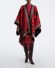 La DoubleJ La DoubleJ Alchemy printed wool shawl - 2
