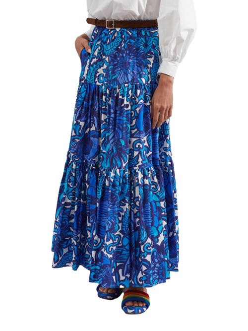 La DoubleJ La DoubleJ Big Skirt Anemone Blue 