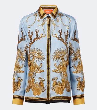 La DoubleJ La DoubleJ Boy printed silk satin shirt