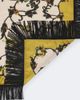 La DoubleJ La DoubleJ Buttercup reversible fringed silk scarf - 4