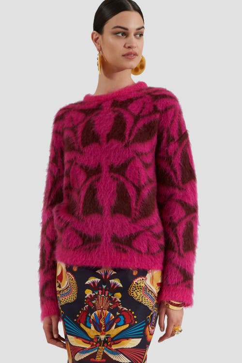 La DoubleJ La DoubleJ Camden Jumper Bordeaux Fuchsia 