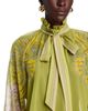 La Doublej La DoubleJ Cerere Silk Placee Blouse - 4
