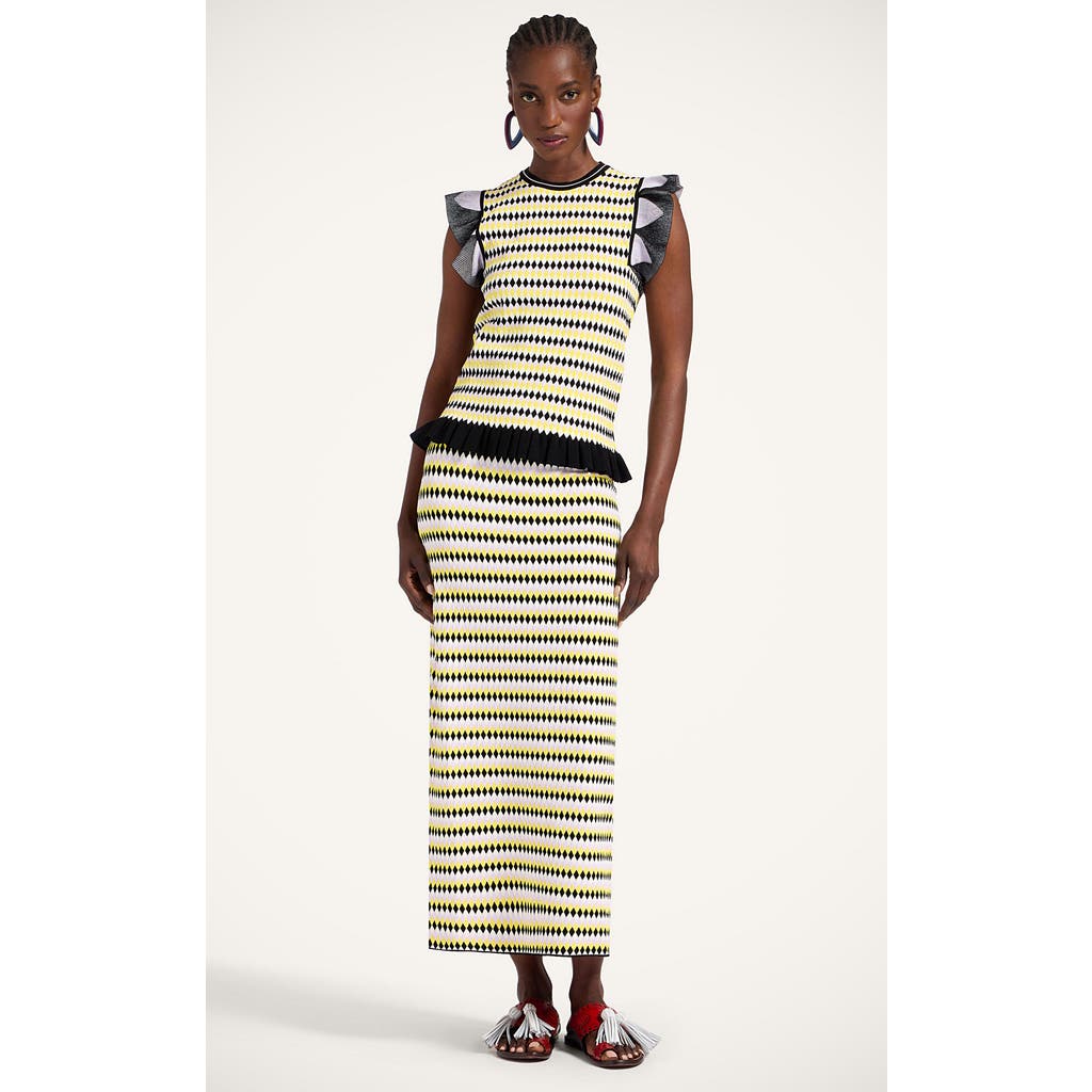 La DoubleJ La DoubleJ Checkers Skirt