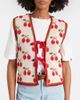 La DoubleJ La DoubleJ Cherry cotton-blend intarsia vest - 3
