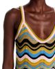 La Doublej La DoubleJ Chevron Cotton Crochet Midi Dress - 3