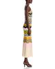La Doublej La DoubleJ Chevron Cotton Crochet Midi Dress - 5