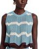 La Doublej La DoubleJ Chevron Cotton Top - 3