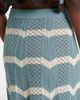 La DoubleJ La DoubleJ Chevron crochet cotton midi skirt - 5
