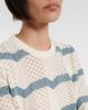 La DoubleJ La DoubleJ Chevron crochet cropped cotton sweater - 3