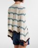 La DoubleJ La DoubleJ Chevron crochet cropped cotton sweater - 5