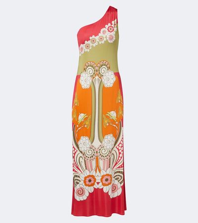 La DoubleJ La DoubleJ Clingy Roy printed maxi dress