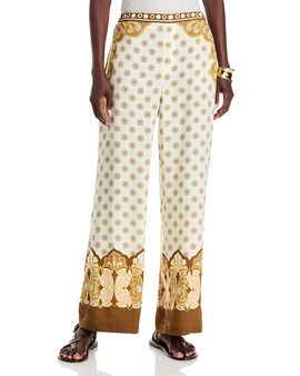 La Doublej La DoubleJ Club Printed Wide Leg Pants