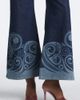 La DoubleJ La DoubleJ Cropped printed flared jeans - 4