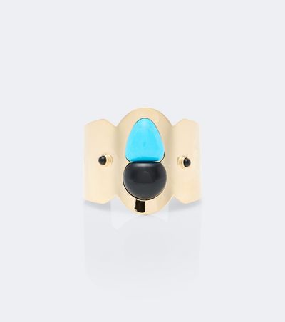 La DoubleJ La DoubleJ Crystal-embellished cuff