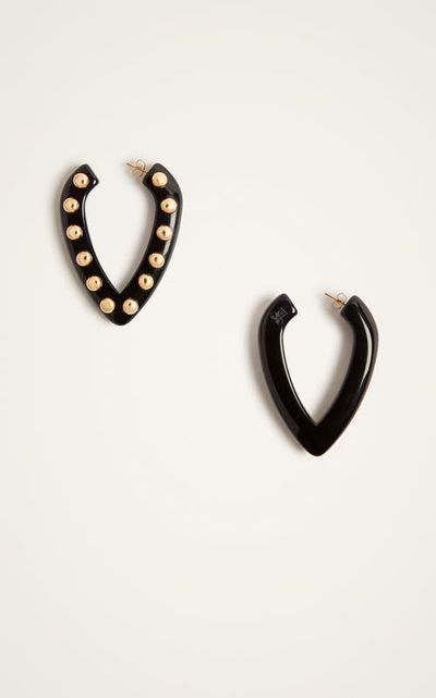 La DoubleJ La DoubleJ Dew Earrings Solid Black 