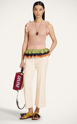 La DoubleJ La DoubleJ Eight Counts Crop Top