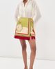 La DoubleJ La DoubleJ Foulard Mini Skirt With Fringe Ambrosia Placée - 2