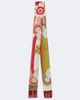La DoubleJ La DoubleJ Fringed printed silk scarf - 1