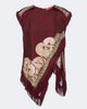 La DoubleJ La DoubleJ Fringed printed silk twill scarf top - 1