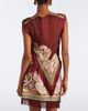 La DoubleJ La DoubleJ Fringed printed silk twill scarf top - 5