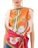 La DoubleJ La DoubleJ Full-On Foulard Silk Scarf Top AMBROSIA PLACÉE One - 1