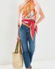 La DoubleJ La DoubleJ Full-On Foulard Silk Scarf Top AMBROSIA PLACÉE One - 5