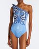La DoubleJ La DoubleJ Goddess printed swimsuit - 2
