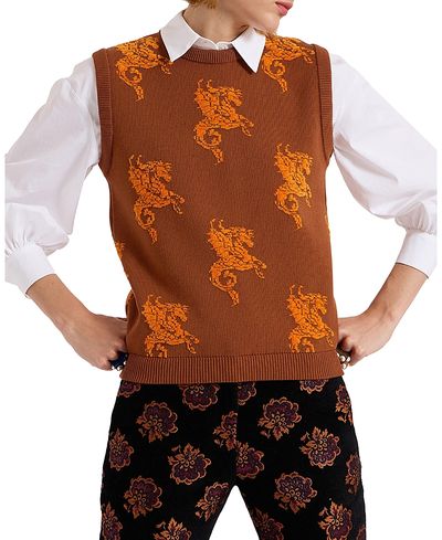 La Doublej La DoubleJ Gryphos Gilet Sweater