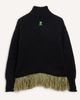 La DoubleJ La DoubleJ High Kick Sweater With Feathers - 3