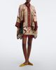 La DoubleJ La DoubleJ Kells fringed silk twill miniskirt - 2