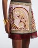 La DoubleJ La DoubleJ Kells fringed silk twill miniskirt - 3