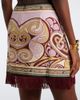 La DoubleJ La DoubleJ Kells fringed silk twill miniskirt - 4