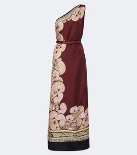 La DoubleJ La DoubleJ Kells printed silk twill maxi dress