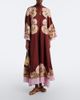 La DoubleJ La DoubleJ Kells Swirl silk satin maxi dress - 2